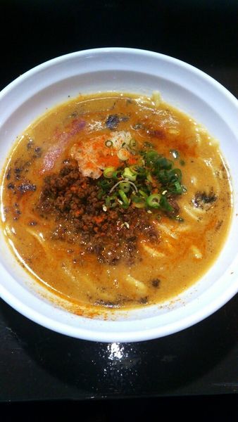 「（限定）八王子流担々麺（ライス付き）　800円」@中華そば 弥栄の写真