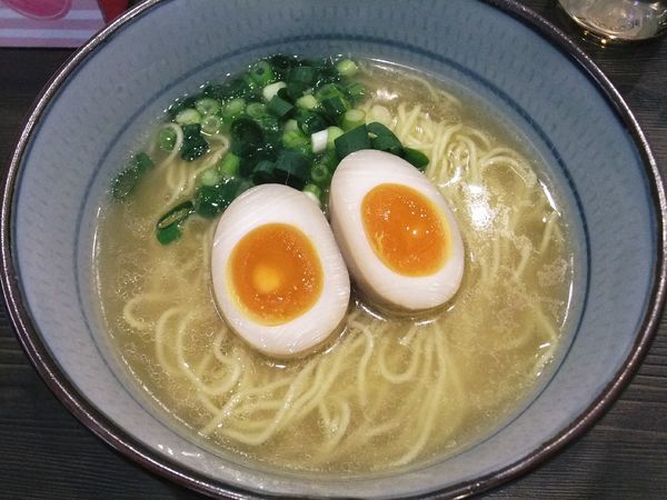 「かけそば（塩）（600円）」@煮干しそば剛の写真