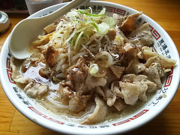「すた麺　（麺大盛り）」@麺屋さくら 茅野店の写真