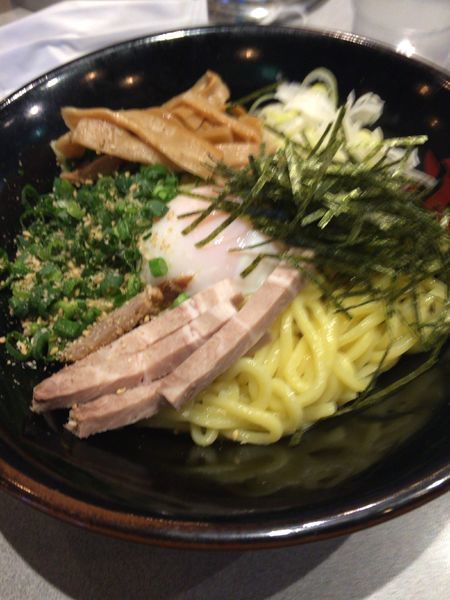 「油そば並盛＋スペシャルトッピングA」@東京油組総本店 赤坂見附組の写真