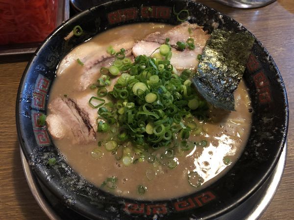 「とんこつラーメン」@無鉄砲 大阪店の写真