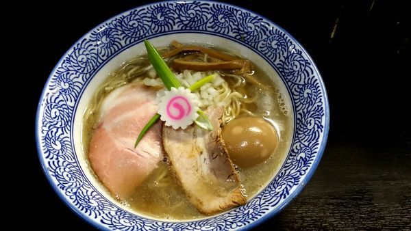 「味玉煮干しそば」@中華そば いづるの写真