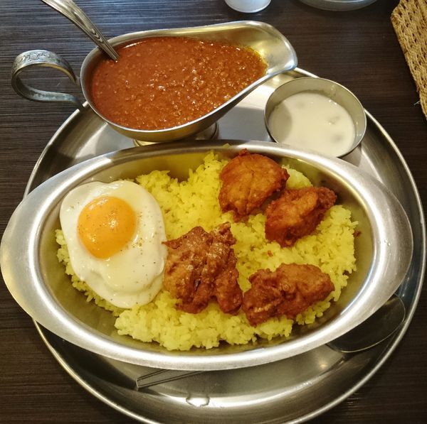 「チキンパコラ定食 890円」@ターリー屋 九段下店の写真