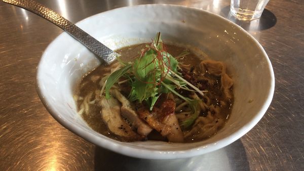 「グリーンカレーそば」@BASSANOVAの写真