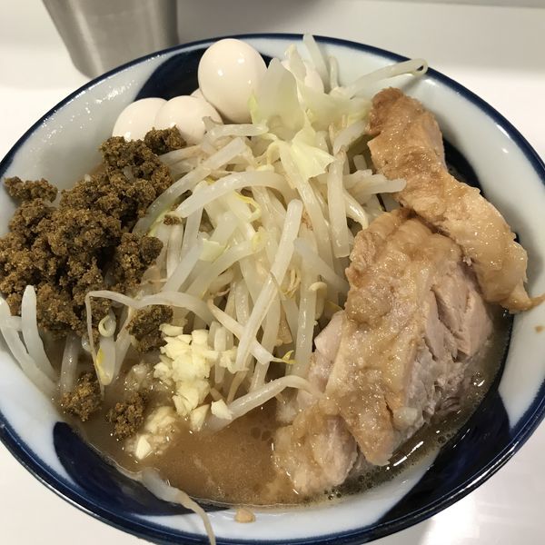 「ミニ＋豚１枚＋うずら　900円」@ハイパーファットンの写真