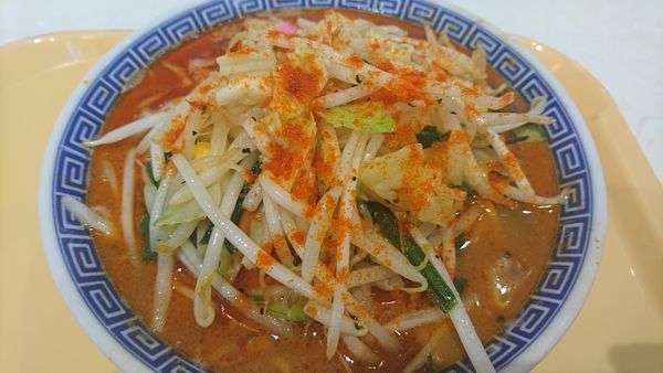 「辛激タンメン、固め」@トナリ 越谷レイクタウン店の写真