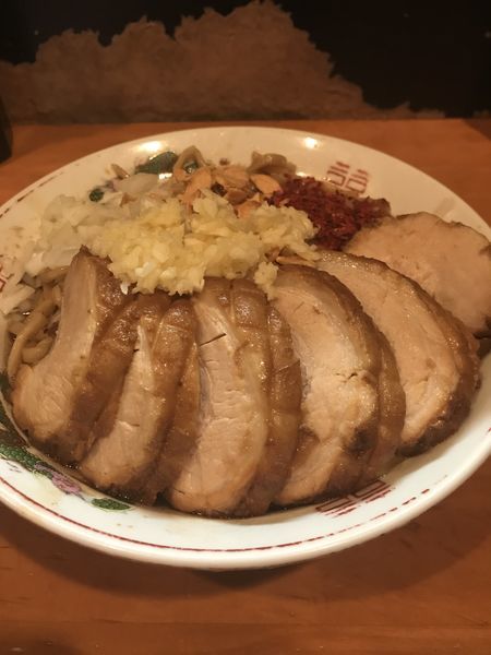 「腹黒にんにくん（金曜限定B）➕豚」@ファットンの写真