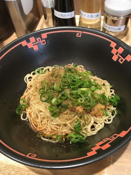 「汁なし担々麺 2辛」@汁なし担担麺専門 キング軒 銀座出張所の写真