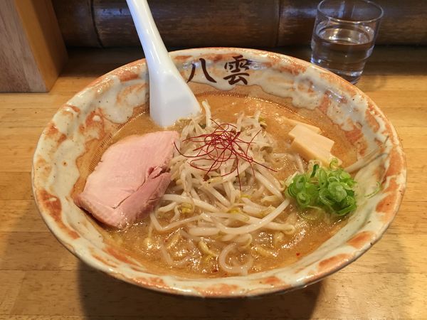 「味噌ラーメン （クーポン390円）」@麺匠 八雲 大和店の写真