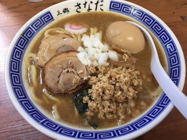 「特製ラーメン」@つけめん さなだの写真