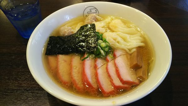 「チャーシュー特製わんたん麺  白だし 1,300円」@八雲の写真