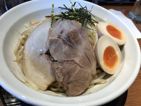 「【限定】まぜそば 830円」@中華そば さかうちの写真