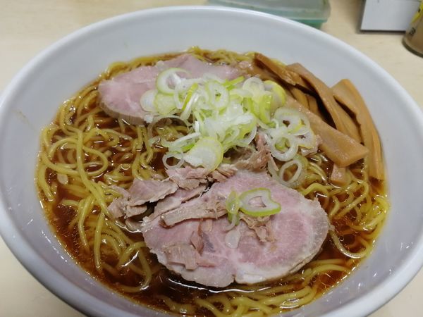 「中華そば大盛(タレ追加)」@元祖一条流がんこ 西早稲田店の写真