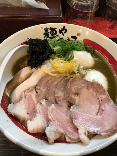「特製 濃厚牡蠣そば 1300円」@麺や でこの写真