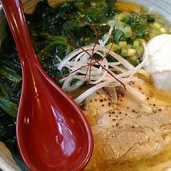 ラーメン(醤油)ほうれん草増し