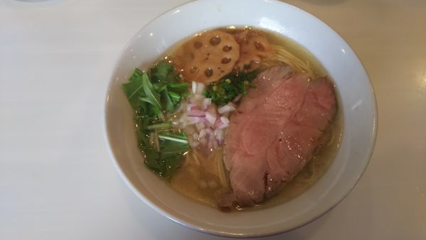 「塩そば」@麺や 彩～iro～の写真