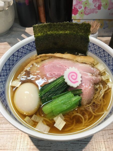 「煮干しそば」@中華そば 四つ葉の写真