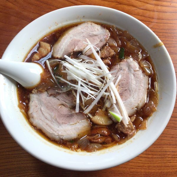 「ありらんチャーシュー900円」@らーめん 味覚の写真