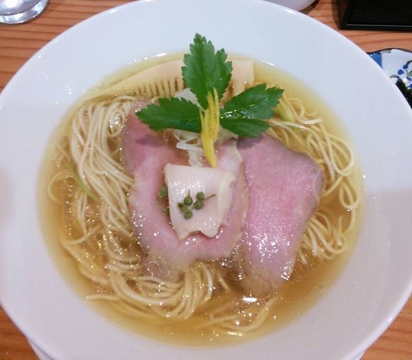 「【土日限定】琥珀そば　９００円」@麺LABOひろの写真