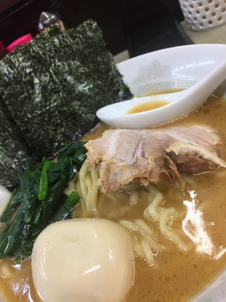 「らーめん 味付煮玉子」@麺家ぼくんちの写真