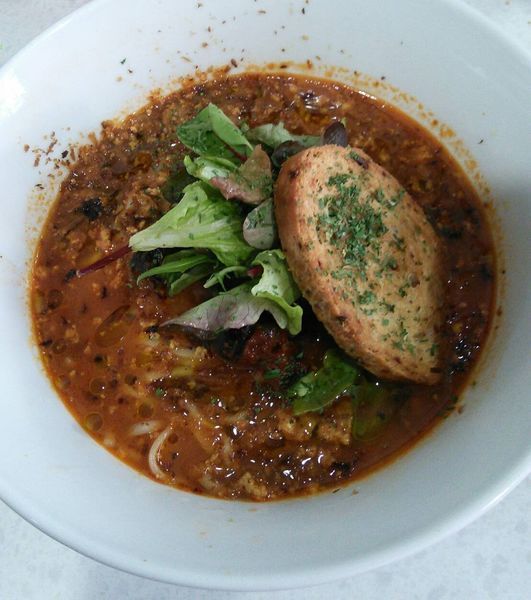 「【限定】ボンゴレロッソスープのItalian  Noodle」@ラーメン星印の写真