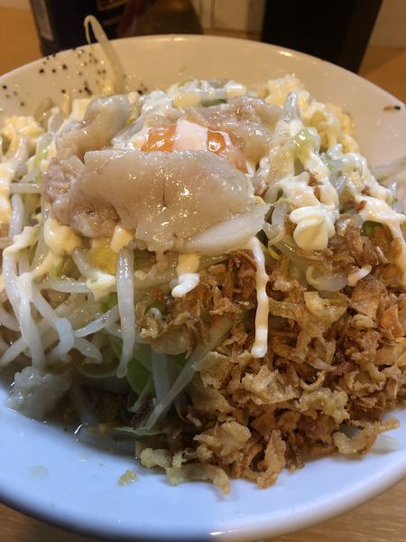 「［限定］汁なし 塩」@豚星。の写真