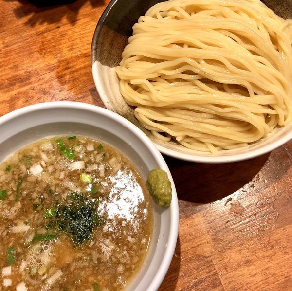「塩つけ麺（大盛）」@めいげんその写真