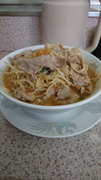 「味噌肉タンメン900円大盛り100円」@みそ一発 多摩川店の写真