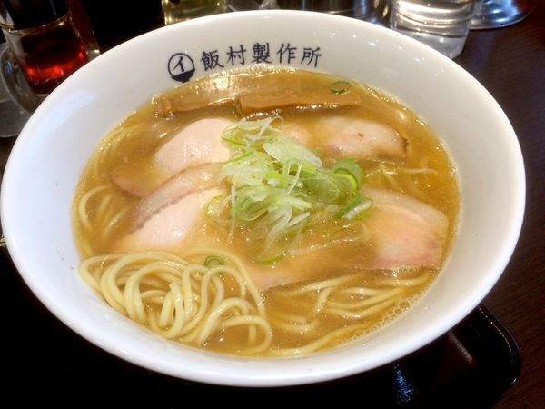 「濁り中華そば（800円）+Aセット（250円）」@中華そば 飯村製作所の写真