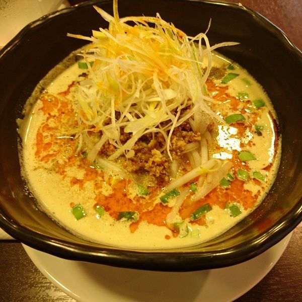 「担々麺3 ライス付き」@たん担めん麺 炎真の写真