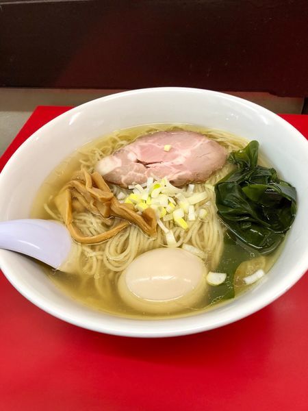 「塩玉ラーメン 大盛」@らーめん えんやの写真