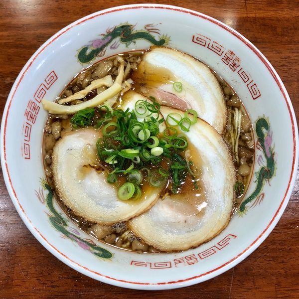 「チャーシューメン (700円)」@元祖尾道ラーメン たに 駅ビル店の写真