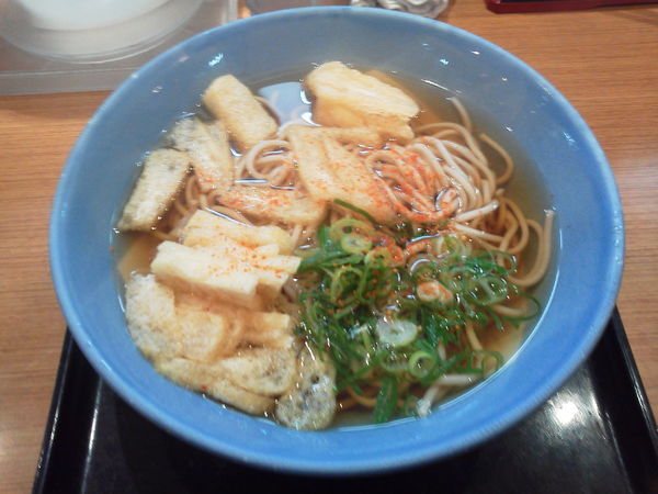 「きざみそば 320円」@若菜そば 梅田駅3階店の写真