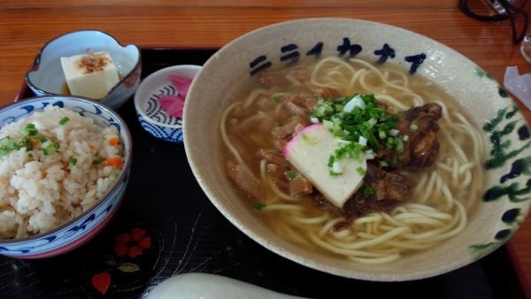 「そば定食」@ニライカナイの写真