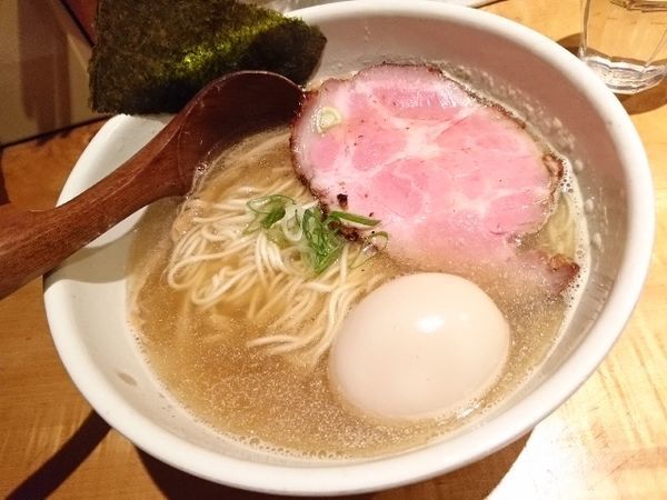 「味玉そば」@中華蕎麦 蘭鋳の写真