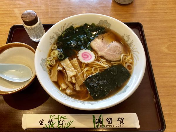 「ラーメン」@おそば 満留賀の写真