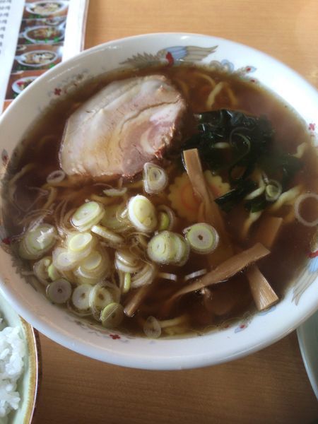 「会津ラーメン大盛り」@手打ち会津ラーメン 白虎の写真