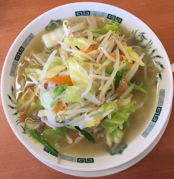 「野菜たっぷりタンメン」@日高屋 狭山北入曽店の写真