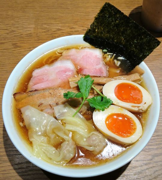 「特製中華そば」@中華そば 二階堂の写真