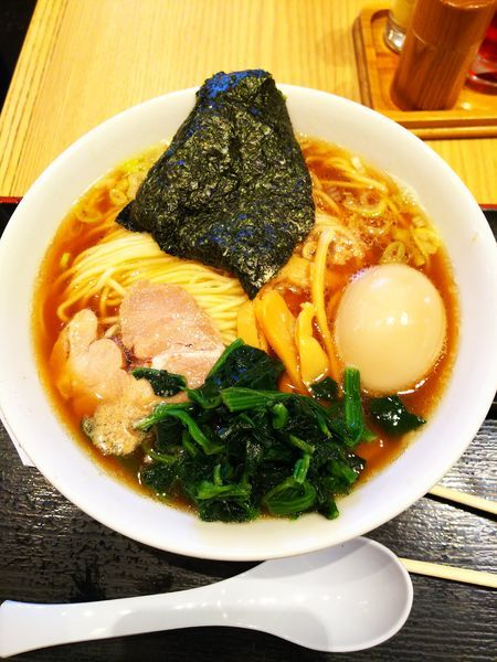 「中華そば 中盛り」@舎鈴 北品川店の写真