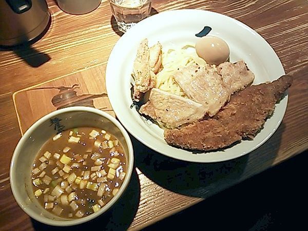 「濃厚三天つけ麺」@麺屋武蔵 二天 池袋店の写真