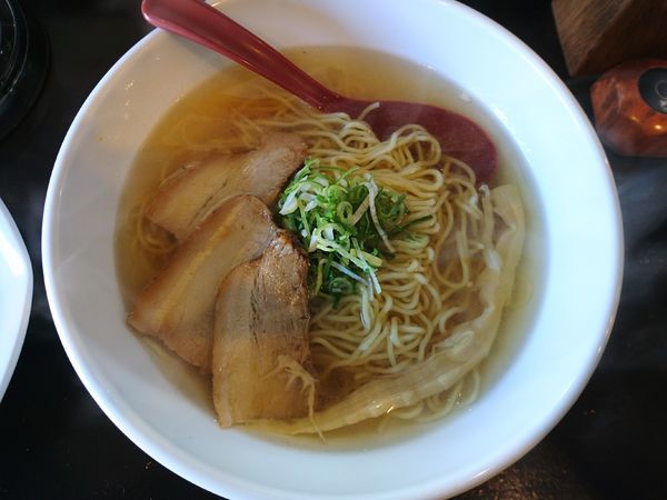 「鶏塩らーめん（やきめしセット植竹）」@やきめし屋 植竹の写真