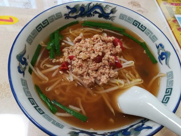 「2/14台湾ラーメンとチャーハンセット800円」@大武飯店の写真