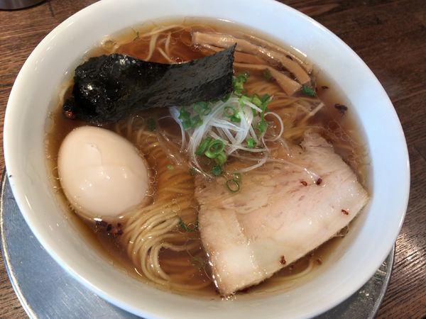 「味玉醤油の旨味ソバ」@Tomboの写真