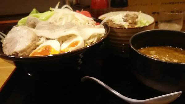 「カレーつけ麺 大」@麺 たなかの写真