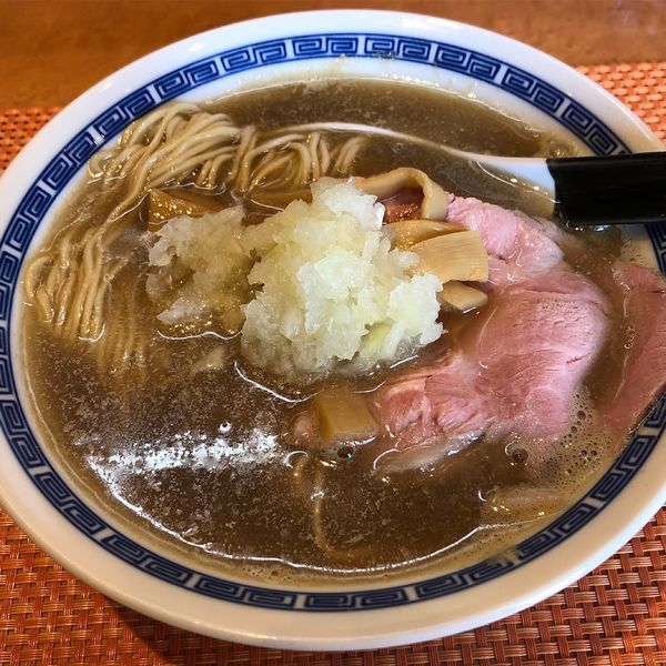 「濃い煮干しそば」@柴崎亭の写真