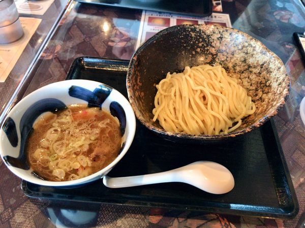 「つけめん 太麺並盛り」@三ツ矢堂製麺 深谷花園店の写真