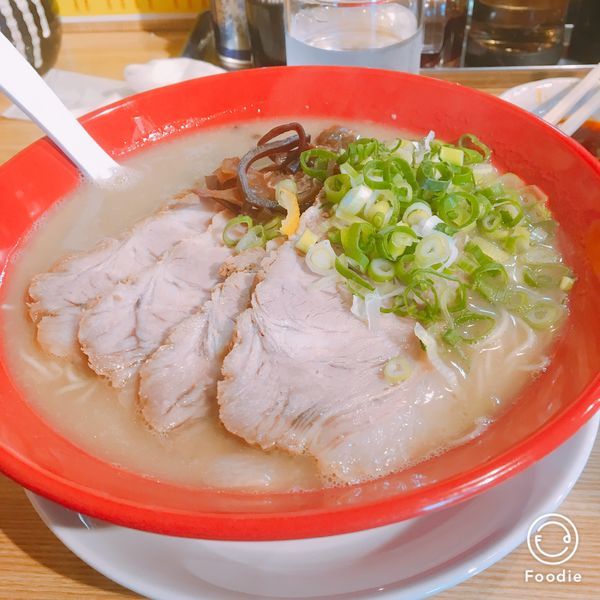 「どらいんラーメン チャーシュートピ」@九州豚骨ラーメン どらいんの写真