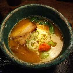 渡り蟹の内子と上海蟹みそらぁめん