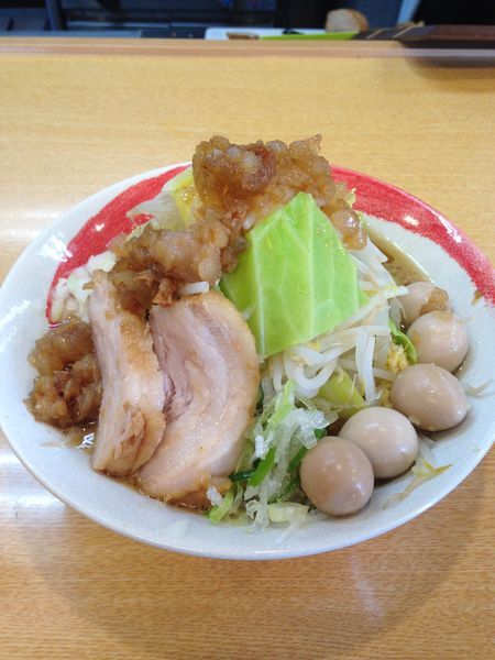 「小ラーメン700円 うずら100円」@らーめん藤ろうの写真